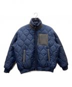 Stripes For Creativeストライプ フォー クリエイティブ）の古着「QUILTED PUFF JACKET」｜ネイビー