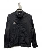 UMBRO×BELPER×M TO Rアンブロ×ベルパー×ムウトアール）の古着「NYLON TRACK JACKET」｜ブラック