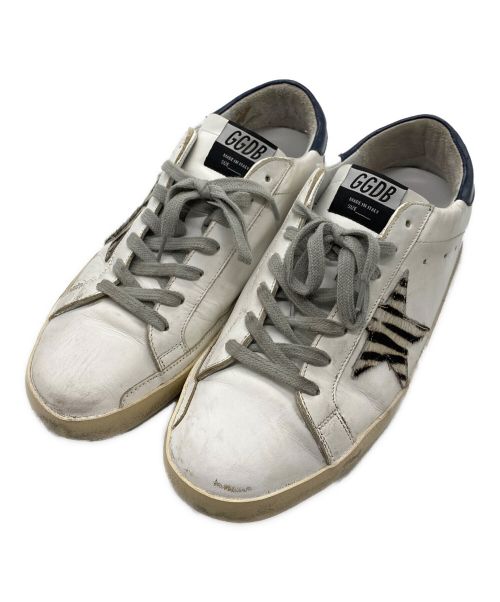 GOLDEN GOOSE（ゴールデングース）GOLDEN GOOSE (ゴールデングース) ヴィンテージ加工ローカットスニーカー ホワイト サイズ:41の古着・服飾アイテム