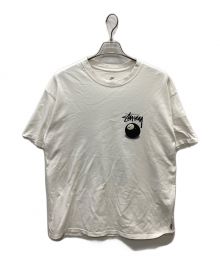 NIKE×stussy（ナイキ×ステューシー）の古着「8 BALL TEE」｜ホワイト