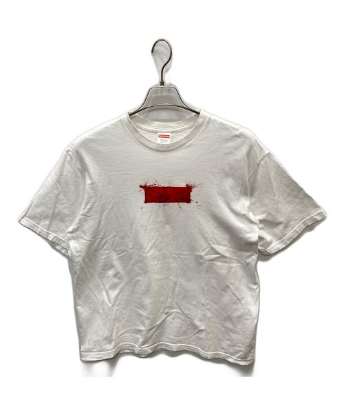 SUPREME（シュプリーム）Supreme (シュプリーム) Ralph Steadman Box Logo Tee ホワイト サイズ:Lの古着・服飾アイテム