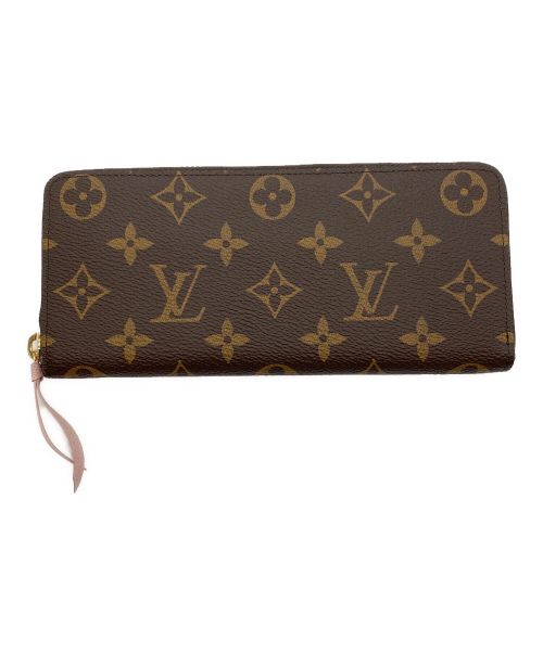 LOUIS VUITTON（ルイ ヴィトン）LOUIS VUITTON (ルイ ヴィトン) 長財布 ブラウン×ピンクの古着・服飾アイテム