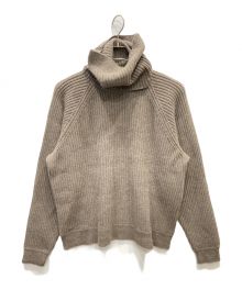 STANDARD JOURNAL（スタンダード ジャーナル）の古着「Rib C/NNeck warmer」｜ブラウン