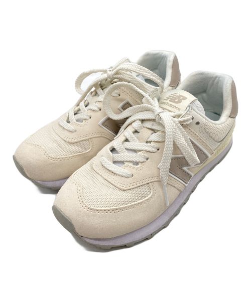 NEW BALANCE（ニューバランス）NEW BALANCE (ニューバランス) 574 ESC ベージュ サイズ:23の古着・服飾アイテム