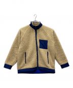 goldゴールド）の古着「BOA FLEECE STAND COLLAR JACKET」｜ブラウン