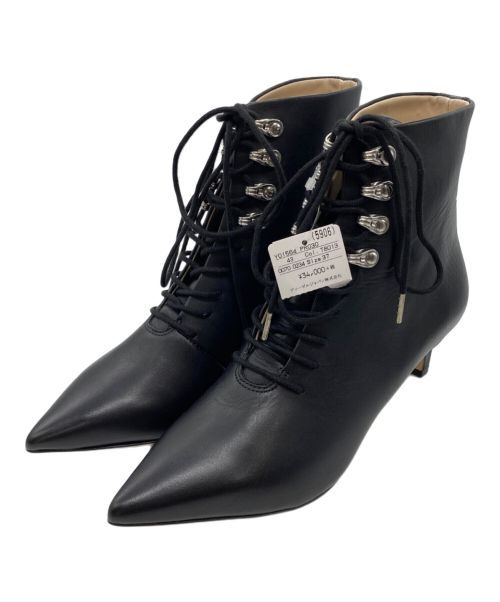 DIESEL（ディーゼル）DIESEL (ディーゼル) D-Hook Ma Ankle Boots ブラック サイズ:37の古着・服飾アイテム