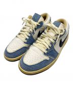 NIKEナイキ）の古着「Air Jordan 1 Low SE」｜ブルー×ホワイト