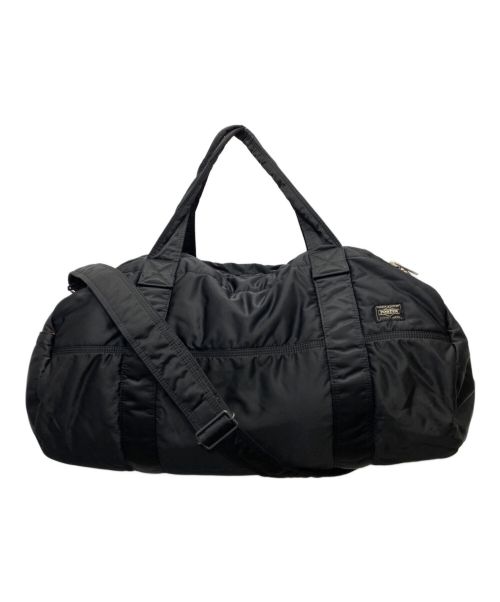 PORTER（ポーター）PORTER (ポーター) TANKER  2WAY BOSTON BAG ブラックの古着・服飾アイテム