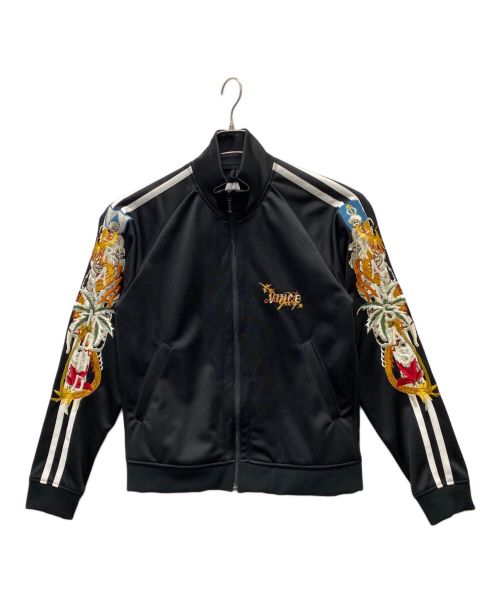 doublet（ダブレット）doublet (ダブレット) CHAOS EMBROIDERY TRACK JACKET ブラック サイズ:Mの古着・服飾アイテム