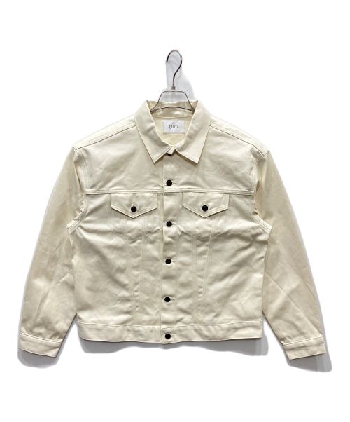 CIOTA（シオタ）CIOTA (シオタ) Trucker Jacket アイボリー サイズ:5 未使用品の古着・服飾アイテム