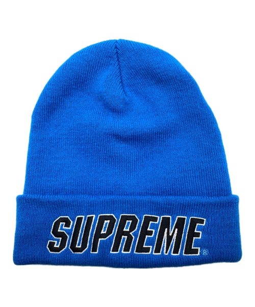 SUPREME（シュプリーム）Supreme (シュプリーム) ニット帽 ブルーの古着・服飾アイテム