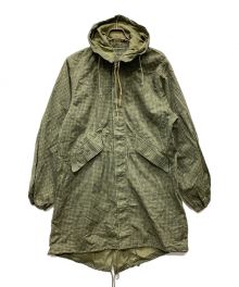 Night Desert Camo Parka（ナイトカフラージュ）の古着「80's ナイトカモフラージュモッズコート」｜グリーン