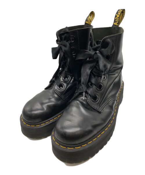 Dr.Martens（ドクターマーチン）Dr.Martens (ドクターマーチン) レースアップブーツ ブラック サイズ:UK8の古着・服飾アイテム