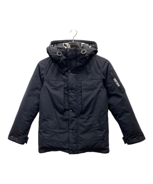 uniform experiment（ユニフォームエクスペリメント）uniform experiment (ユニフォームエクスペリメント) HOODED DOWN BLOUSON ネイビー サイズ:1の古着・服飾アイテム