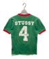 stussy (ステューシー) リンガーTシャツ グリーン サイズ:S：7000円