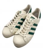 adidasアディダス）の古着「Superstar 82」｜グリーン×アイボリー