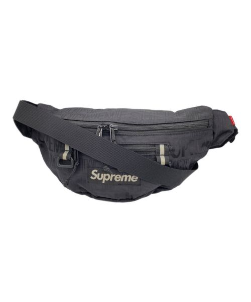 SUPREME（シュプリーム）Supreme (シュプリーム) Waist Bag ブラックの古着・服飾アイテム