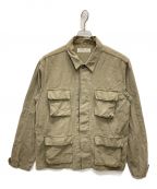 REMI RELIEFレミレリーフ）の古着「Military Shirt Jacket」｜オリーブ