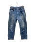 A.PRESSE（アプレッセ）の古着「Washed Denim Pants E」｜ブルー