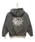 MAHAGRID (マハグリッド) SUN LOGO PIGMENT ZIP UP HOODIE グレー サイズ:L：5000円