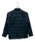 PENDLETON (ペンドルトン) 60’s 開襟ウールチェックネルシャツ グリーン サイズ:M：7000円