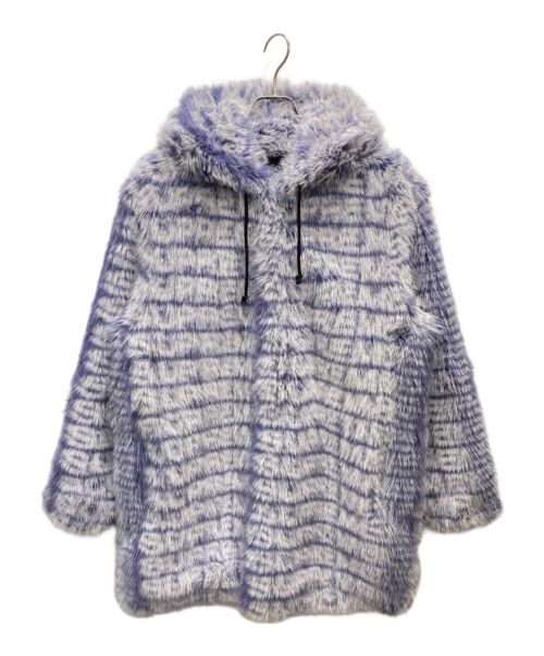 SUPREME（シュプリーム）Supreme (シュプリーム) 22SS Faux Fur Hooded Coat グレー サイズ:Mの古着・服飾アイテム