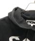 中古・古着 CDG (シーディージー) HOODED SWEATSHIRT ブラック サイズ:XL：6000円