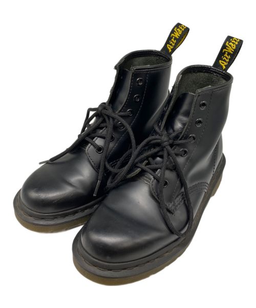 Dr.Martens（ドクターマーチン）Dr.Martens (ドクターマーチン) 6EYE BOOT ブラック サイズ:24の古着・服飾アイテム