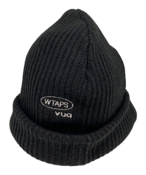 WTAPS（ダブルタップス）WTAPS (ダブルタップス) 刺繍ロゴビーニー ブラック サイズ:X00の古着・服飾アイテム