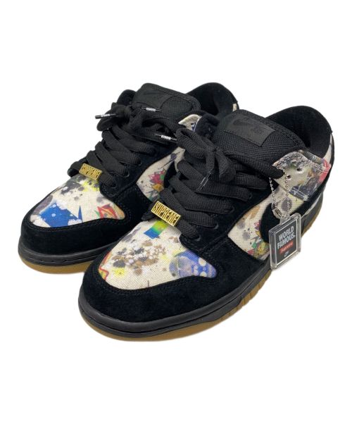 NIKE（ナイキ）NIKE (ナイキ) SUPREME (シュプリーム) SB Dunk Low Rammellzee ブラック サイズ:27.5の古着・服飾アイテム