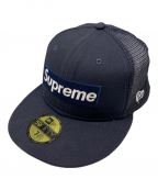 SUPREME×New Eraシュプリーム×ニューエラ）の古着「Box Logo Mesh Back New Era Cap」｜ネイビー