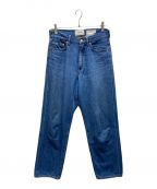 YAECAヤエカ）の古着「DENIM PANTS WIDE STRAIGHT」｜ブルー