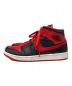 NIKE (ナイキ) AIR JORDAN 1 MID BredToe レッド サイズ:27：6000円