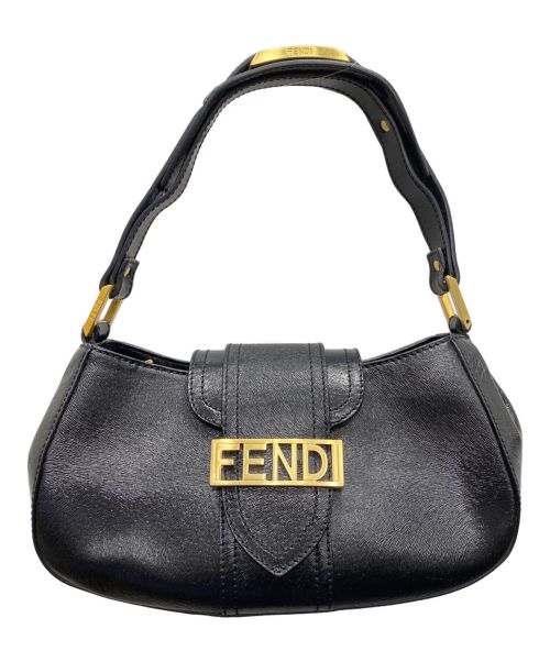 FENDI（フェンディ）FENDI (フェンディ) Baguette vegan leather handbag ブラックの古着・服飾アイテム