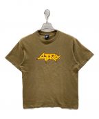 OLD STUSSYオールドステューシー）の古着「90’sヴィンテージTシャツ」｜オリーブ