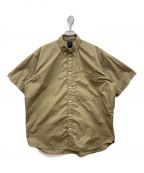 DAIWA PIER39ダイワ ピア39）の古着「Tech Regular Collar Shirts S/S」｜ブラウン