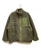 THE NORTHFACE PURPLELABELザ・ノースフェイス パープルレーベル）の古着「Wool Boa Fleece Field Jacket」｜グリーン