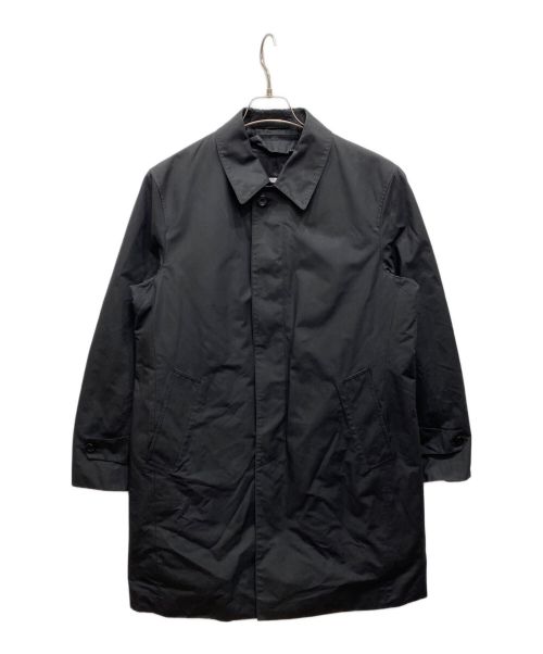 Aquascutum（アクアスキュータム）Aquascutum (アクアスキュータム) ライナー付ステンカラーコート ブラック サイズ:38の古着・服飾アイテム