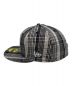 Supreme (シュプリーム) New Era (ニューエラ) Metallic Plaid S Logo New Era グレー サイズ:75/8：7000円