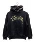 stussy（ステューシー）の古着「フーディーパーカー」｜ブラック