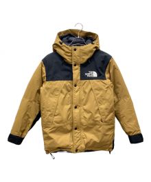 THE NORTH FACE（ザ ノース フェイス）の古着「マウンテンダウンジャケット」｜ベージュ×ブラック