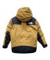 THE NORTH FACE (ザ ノース フェイス) マウンテンダウンジャケット ベージュ×ブラック サイズ:XS：30000円