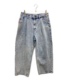 9090（9090）の古着「"N" Logo Color Denim」｜ブルー