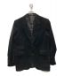 PAUL SMITH（ポールスミス）の古着「COTTON VELVET TURN-UP CUFFS JACKET」｜ブラック