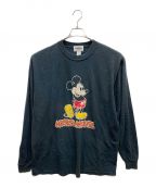 BOWWOWバウワウ）の古着「MICKEY MOUSE LS」｜ブラック