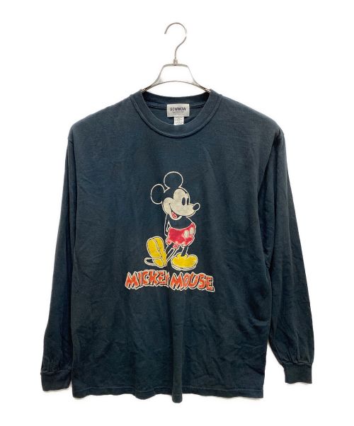 BOWWOW（バウワウ）BOWWOW (バウワウ) MICKEY MOUSE LS ブラック サイズ:XLの古着・服飾アイテム