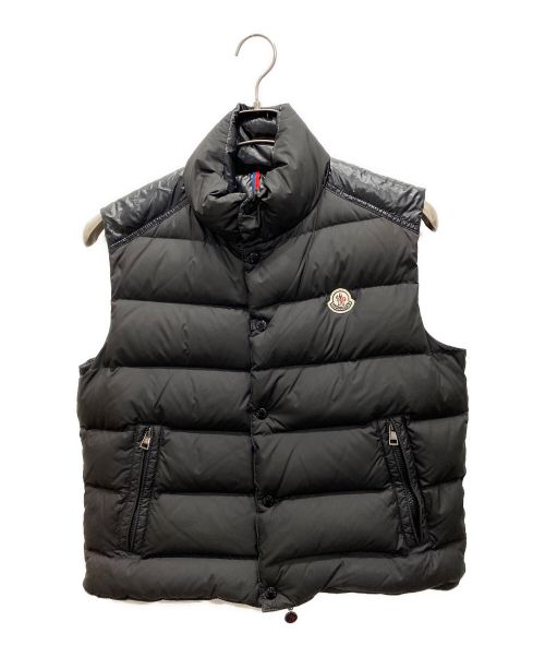 MONCLER（モンクレール）MONCLER (モンクレール) ダウンベスト ブラック サイズ:2の古着・服飾アイテム