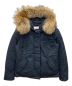 WOOLRICH（ウールリッチ）の古着「アークティックラクーンショートパーカ」｜ブラック