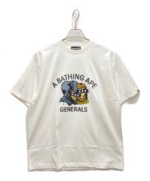 GOD SELECTION XXX×A BATHING APE（ゴッドセレクショントリプルエックス×アベイシングエイプ）の古着「GENERAL TEE」｜ホワイト