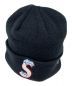 Supreme (シュプリーム) New Era (ニューエラ) 20FW S Logo Beanie ブラック：5000円